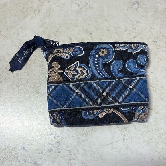Vera Bradley Windsor Paisley Coin purse - Picture 1 of 4